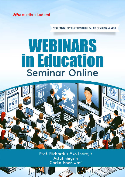 Sampul buku Webinars in Educatio...