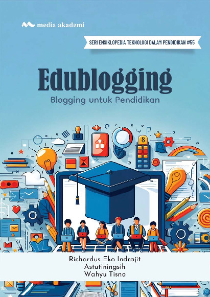 Sampul buku Edublogging; Bloggin...